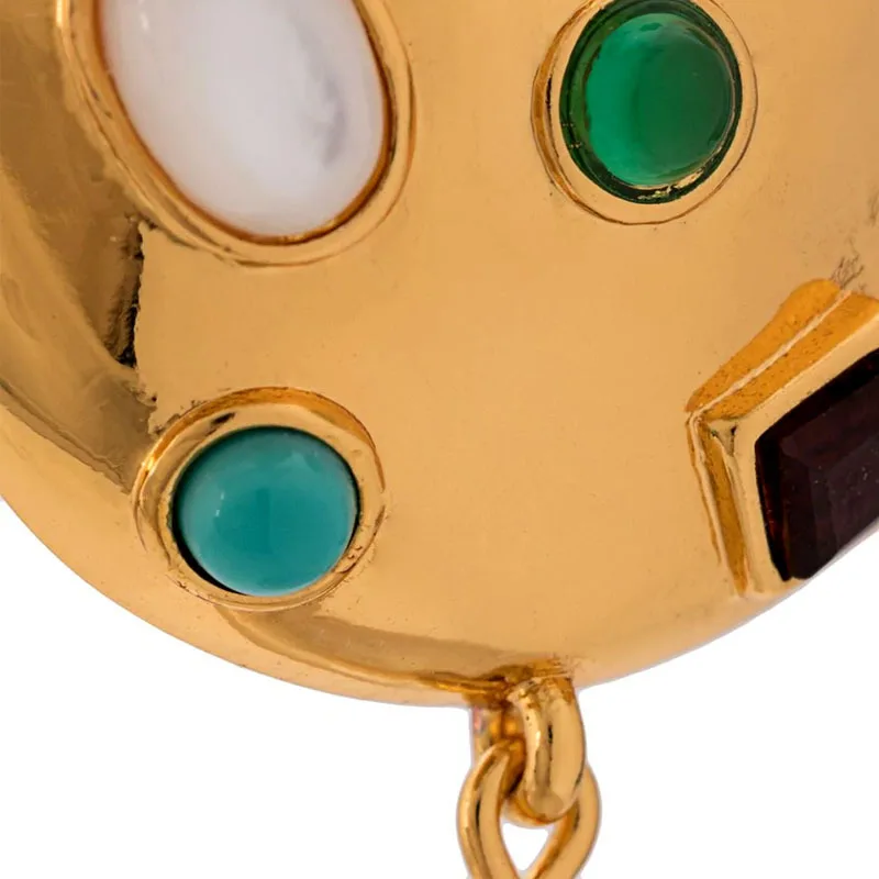 

Korean Fashion Earring For Women Gold Aretes With Pearl Pendant Charm Lady Vintage Gift Accessories Luxury Aros Jewelry 2021