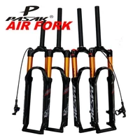 bicycle air fork 26 27 5 29inch 1 18 mtb mountain bike suspension fork air oil damping remote lock manual adjust