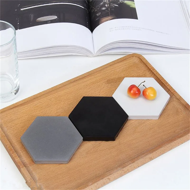 Бетонный лоток Плесень Силиконовый подстаканник формы пластырь поддон ручной