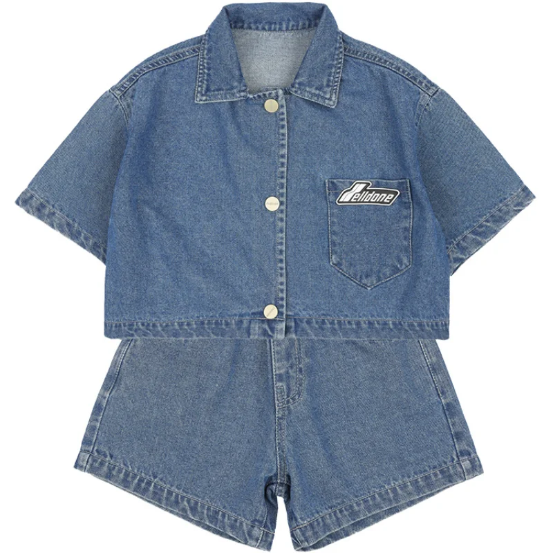 

Children's clothing boys summer suit 2021 summer new style children's two-piece suit