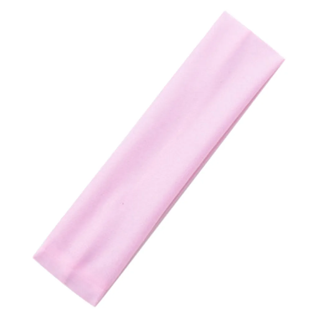 

Womens Mens Unisex Sport Sweat Sweatband Headband Yoga Hair Band Stretch