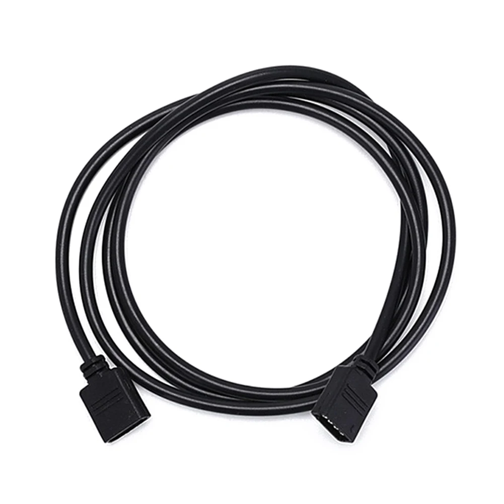 4PIN RGB удлинитель кабеля Разъем 0 3 м 1 2 5 DC 12 В черный мужской женский провод для 2835