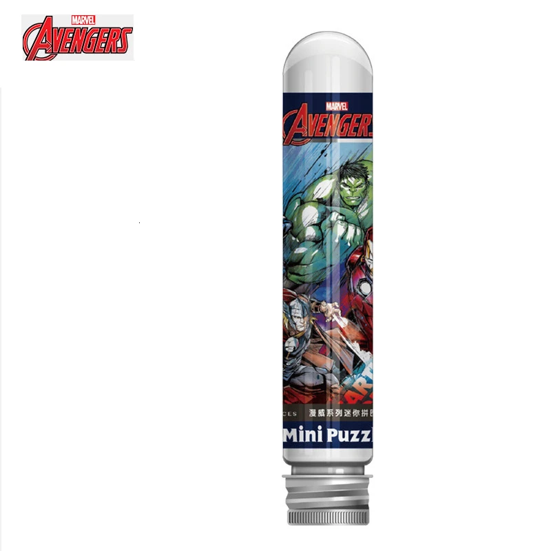 The Avengers 01 Дисней подлинный 150 шт. мини-головоломка Frozen2 и сказочная принцесса серии декомпрессионные головоломки игрушки - Цвет: The Avengers 01