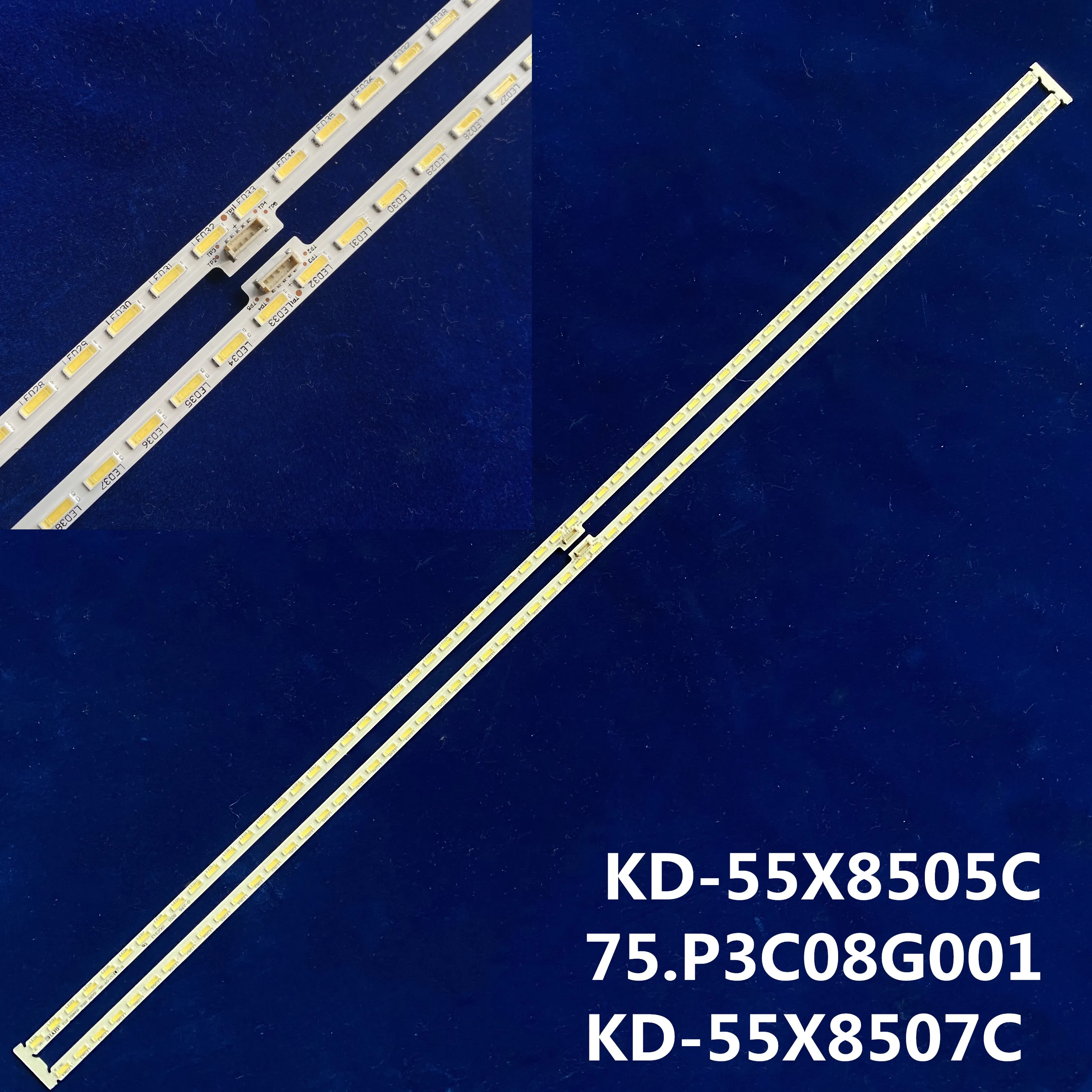 Светодиодная подсветка для Sony 55 inch TV yls_hrn55 _ 7020 Rev2 yls_han55_7020 15521N SYV5541 KD 55X8505C 75.P3C08G001