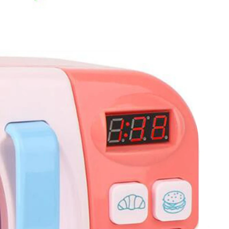 

Simulation of Small Appliances Kitchen Electric Microwave Oven Timing Fun Children Play House Cooking Toy Gift
