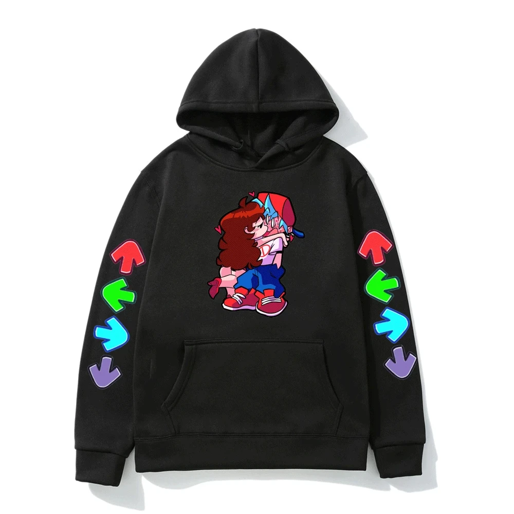 

Friday Night Funkin Hoodies Men Women Autumn Winter Hot Sale Game Print Sweatshirts Boys and Girls Cozy Tops Pullovers Hoodie