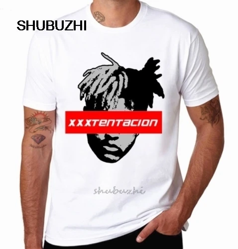 Новая модная мужская футболка летняя новая Xxxtentacion одежда с коротким рукавом