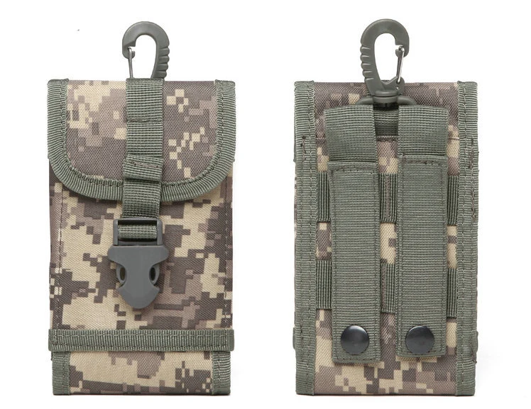 

Outdoor Accessories Bag MOLLE Tactical backpack Hanging bag Military Mobile Phone Belt Pouch Hiking Hunting Case Sports Pockets
