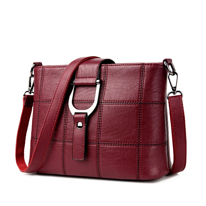 

Luxury Women Messenger Bags Designer Woman Bag 2018 Brand Leather Shoulder Bags Tote Bag sac a main femme nouvelle collection