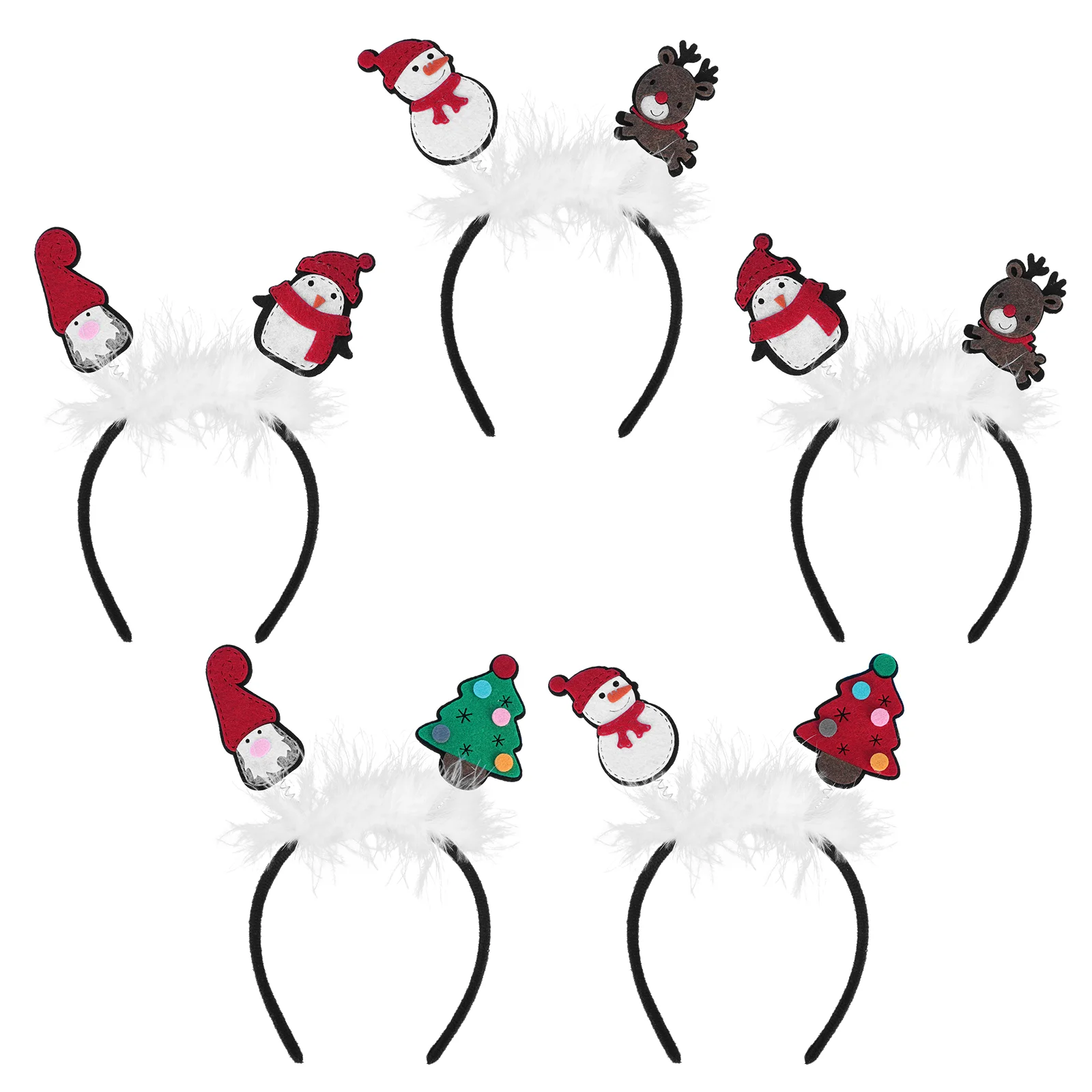 

5 шт., новогодний головной убор