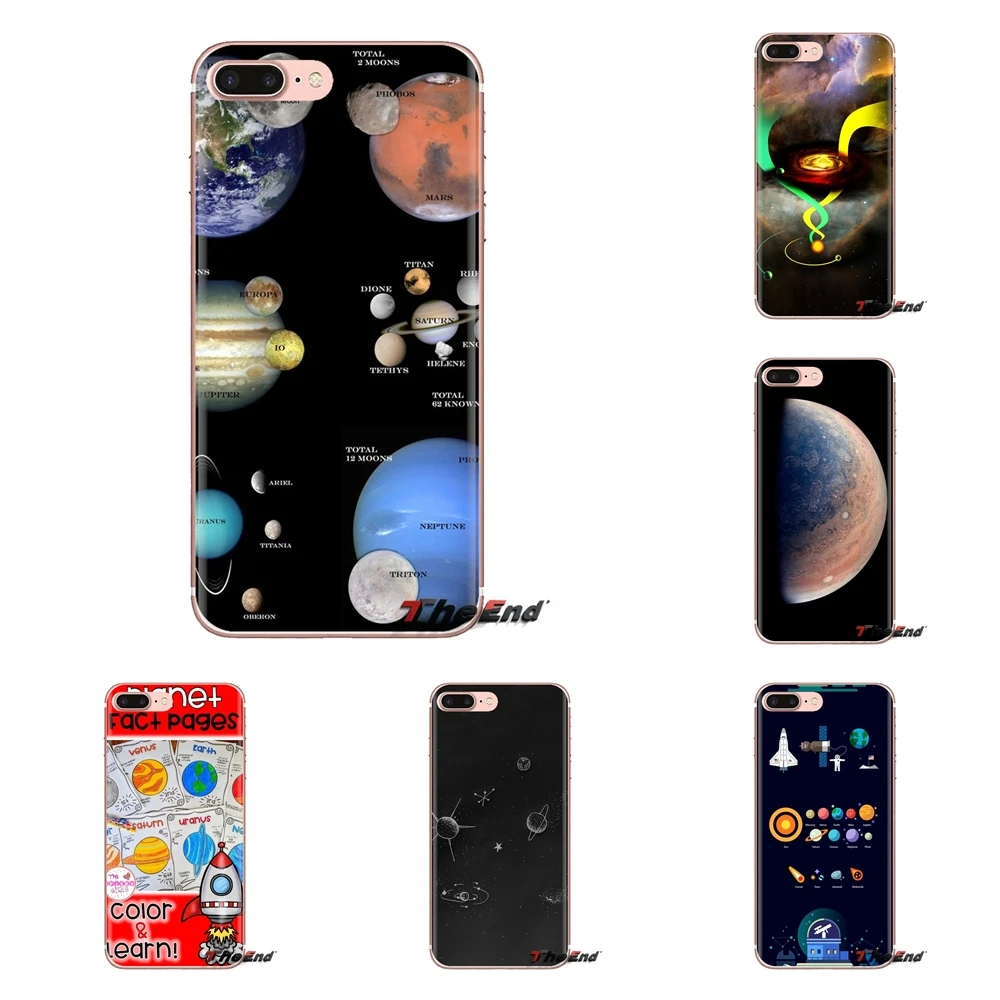 Для samsung Galaxy S2 S3 S4 S5 мини S6 S7 край S8 S9 Plus Note 2 3 4 5 8 Coque Fundas планета Луна Звезда дизайн