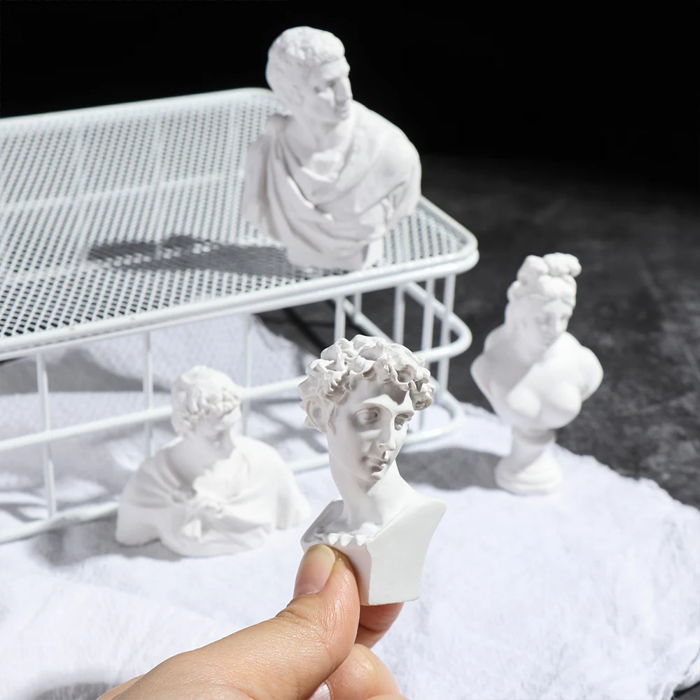 Новинка мини-пластырь в скандинавском стиле статуя бюста гипсовые портреты