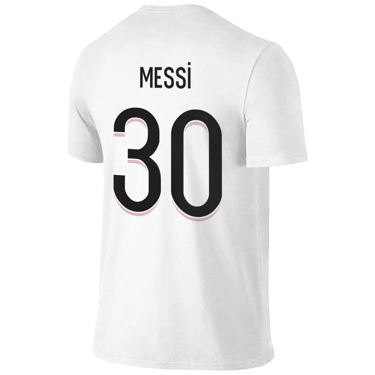 Men T-shirt 30 Lionel Messi Ici C' Welcome To Paris Est Paris Printing Tee Tshirt Women 100% cotton T Shirt For Fans Clothes