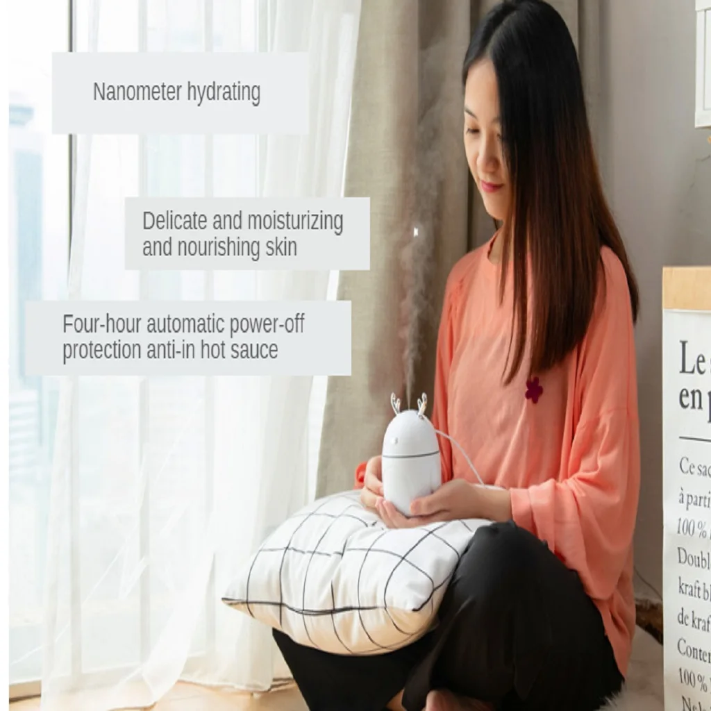 Cute Portable Dormitory Net Red Spray Mini Office Desktop Humidifier Air USB Fogger Mist Make | Красота и здоровье