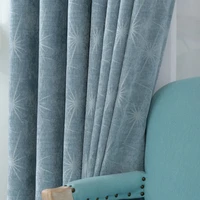 2021 thick cashmere jacquard seamless stitching curtains blackout curtain custom curtains for living dining room bedroom