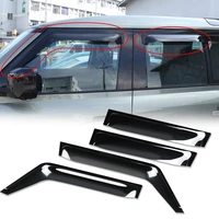 car windows vent visor deflectors hatchback protection wind guard sun rain visors cover for land rover defender 110 130 2020