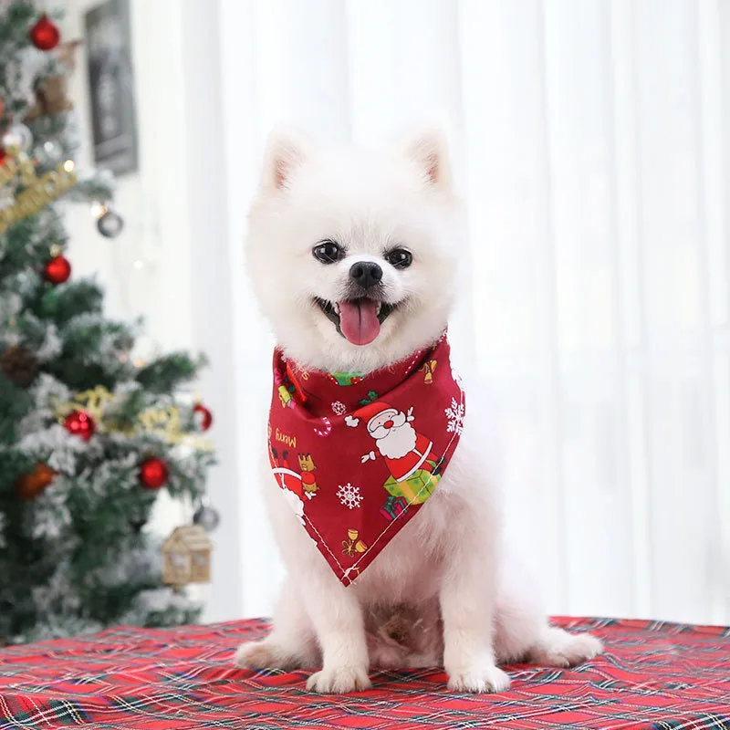 

Dog Bandana Cute Soft Dog Kerchief Scarf Premium Durable Fabric Bibs Dog Accessories для собак