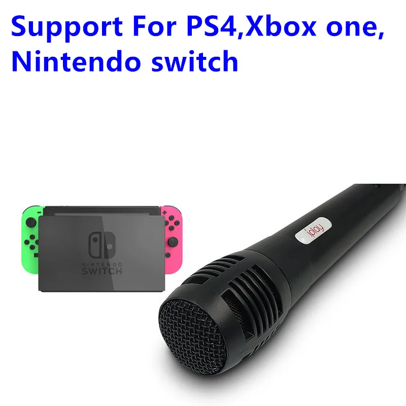 Проводной микрофон USB для караоке Nintendo Switch Wii PS4 Xbox PC конденсаторной записи