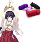 БДСМ игрушка бондаж Реквизит Высокое качество шелковистая японская одежда бондаж Ультра мягкий веревочный ремешок комплект удерживающих устройств для парные секс игры