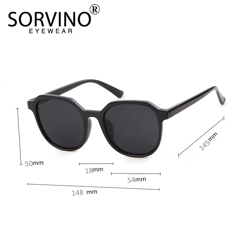 Солнцезащитные очки SORVINO в ретро стиле для мужчин и женщин овальные роскошные