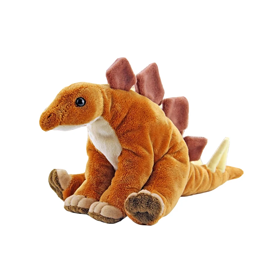 Millffy 30 см Реалистичная мягкая игрушка динозавр плюшевые игрушки Peluche Трицератопс мягкая игрушка куклы для мальчиков Дети - Цвет: As picture