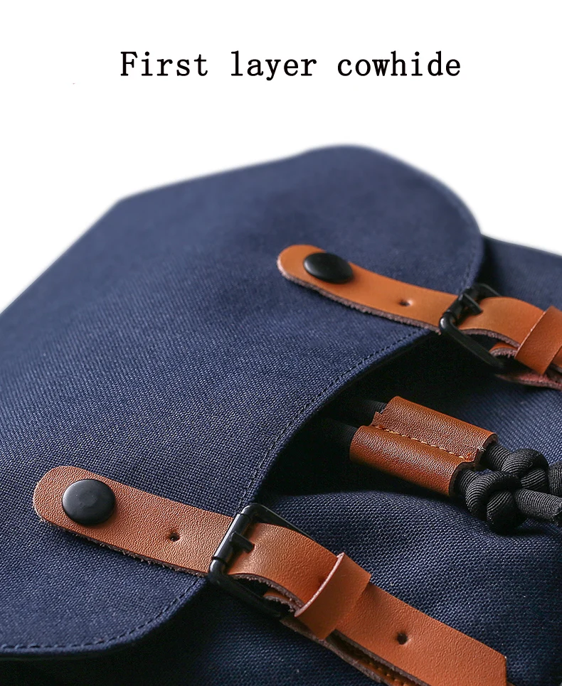 Leather retro micro single Camera bag shoulder large capacity digital SLR bag TUBU 6033 casual portable backpack