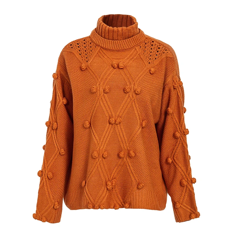 Winter Autumn Women Casual Sweater Tricot Batwing Sleeve Knitted Sweaters Twist Turtleneck Jumpers O-neck Female Pullover | Женская