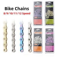 bicycle chain 9101112 speed mtb road bike variable speeds chains 116 link for m7000 xt mountain bike chain
