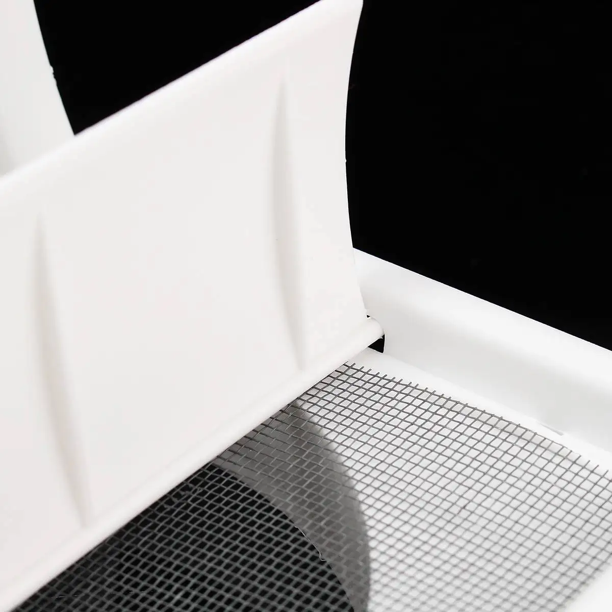 

200x200x40mm Air Vent Grille Ventilation Cover Plastic White Wall Grilles Duct Heating Cooling Vents For Kitchen Bathroom