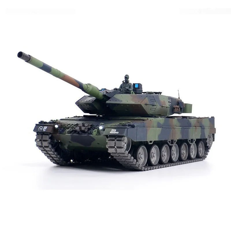 1/16 Радиоуправляемый немецкий Леопард 2A6 2 4 ГГц Танк 7 0 Ultimate Edition дымовая и звуковая