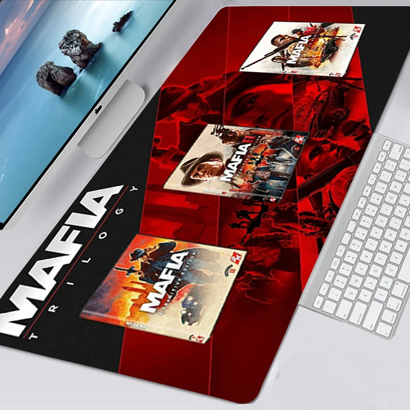 

Mafia Definitive Edition Mouse Pads Pc Gamer Accessories Anime Mause Pad 90x40 Mausepad Keyboards Computer Peripherals Play Mats