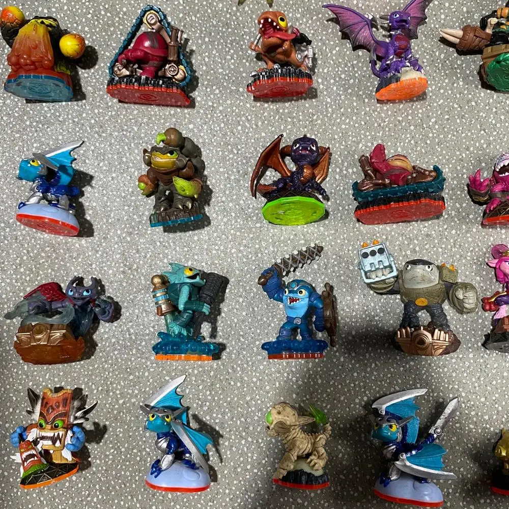 Оригинальные экшн фигурки Skylanders Spyro's Adventure коллекционная команда дерево
