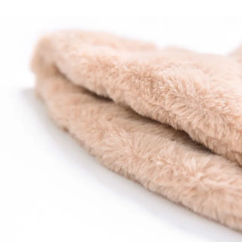 Панама из искусственного меха женская однотонная плотная мягкая теплая шапка