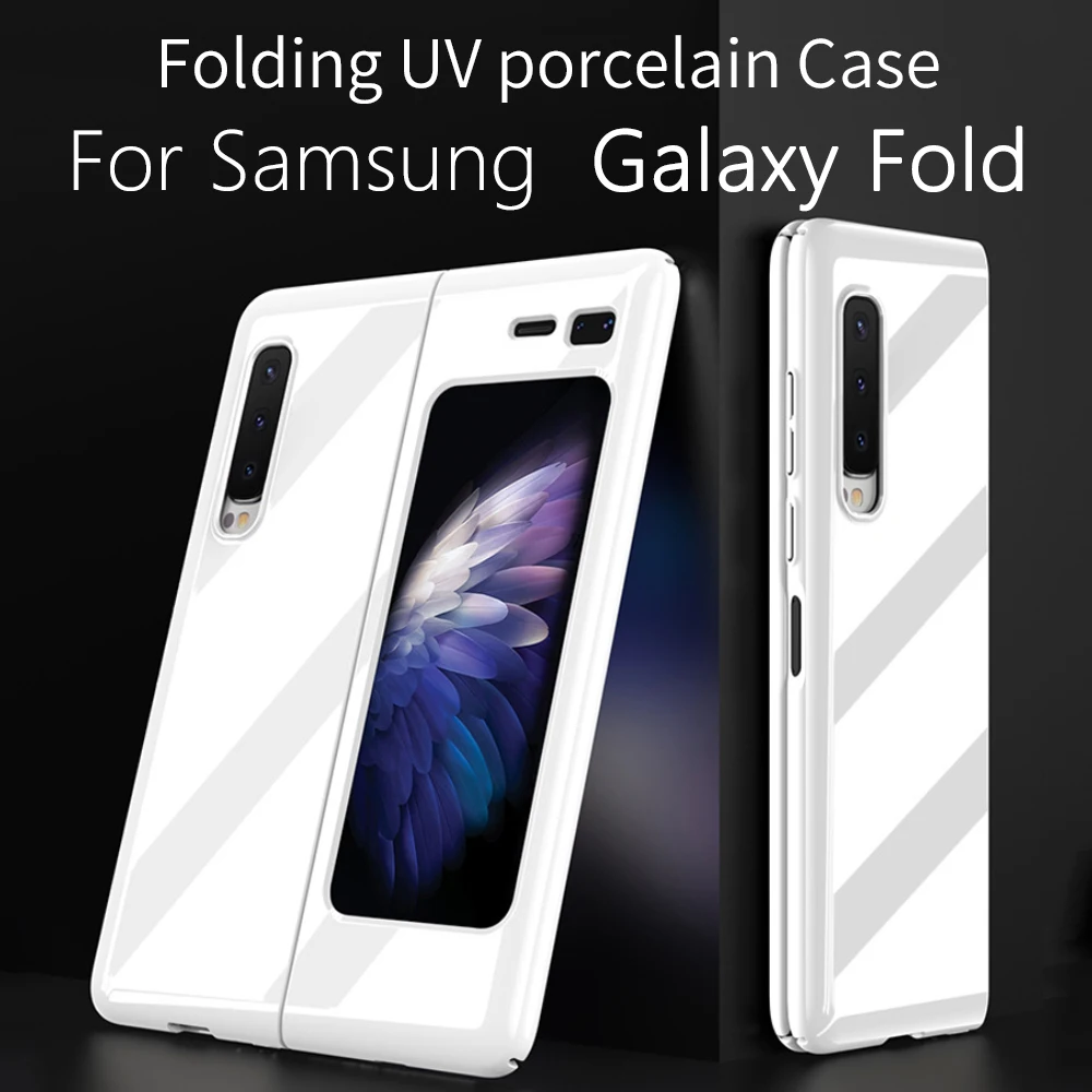 

Original For Samsung Galaxy Fold Case Full Protection Flip PC Cover For Samsung Fold Coque W2020 case W20 case