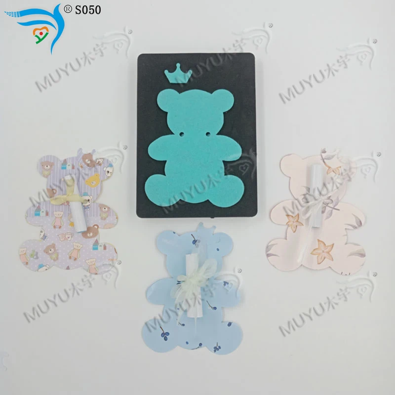 Корона медведь DIY новая деревянная форма режущие штампы для скрапбукинга Толщина/15,8 мм/S050