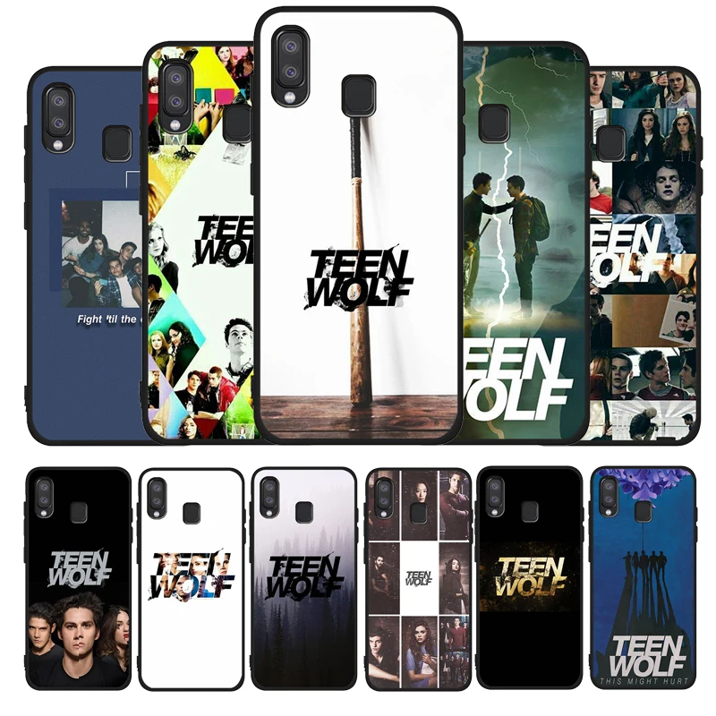 Мягкий силиконовый чехол TEEN WOLF для Samsung A10 A30 A40 A50 A70 M10 M20 A5 A7 A9 2016 2017 2018|Бамперы| |