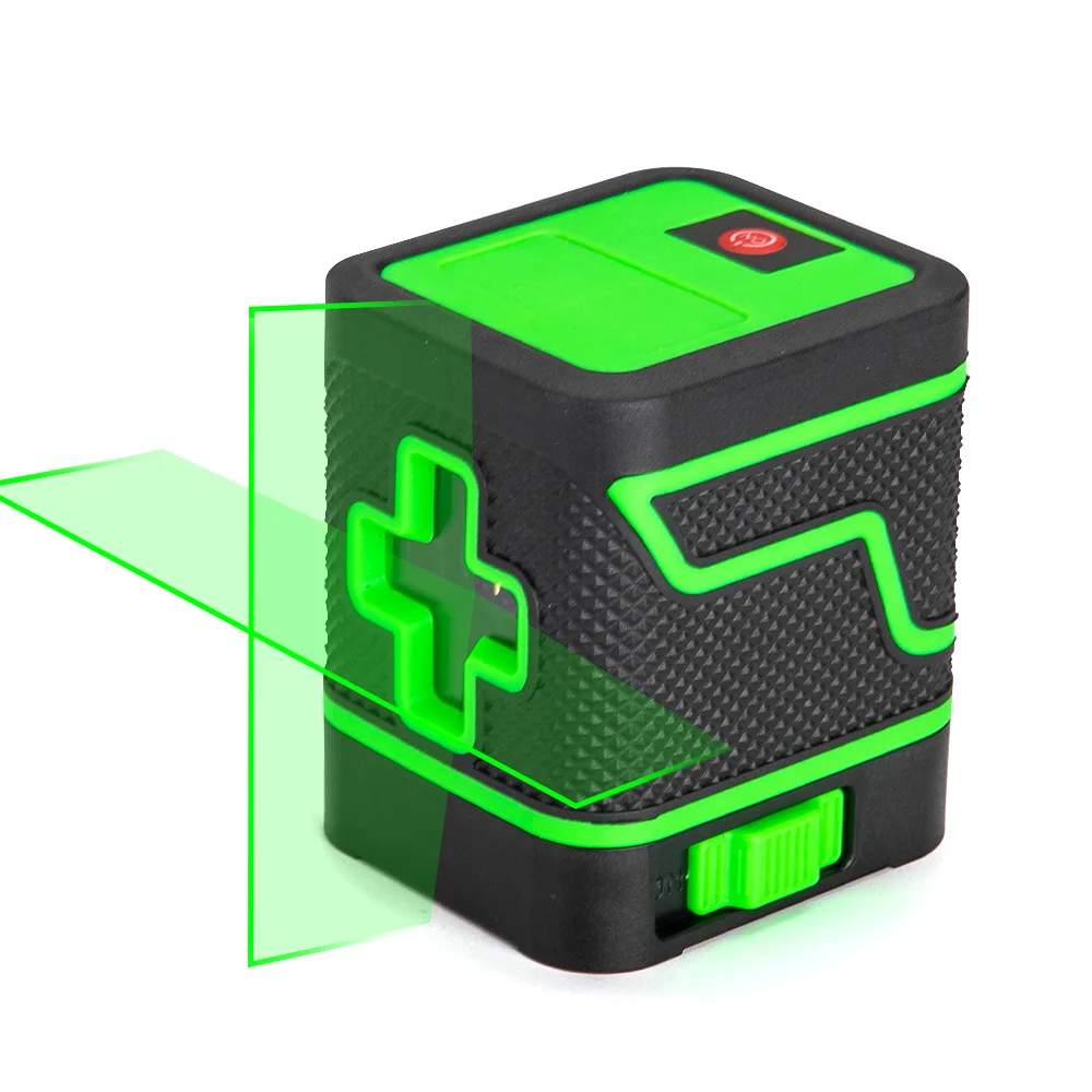 

2 Lines Mini Green Laser Level Cross Line Laser Vertical and Horizontal Line Super Powerful Green Laser Beam Line