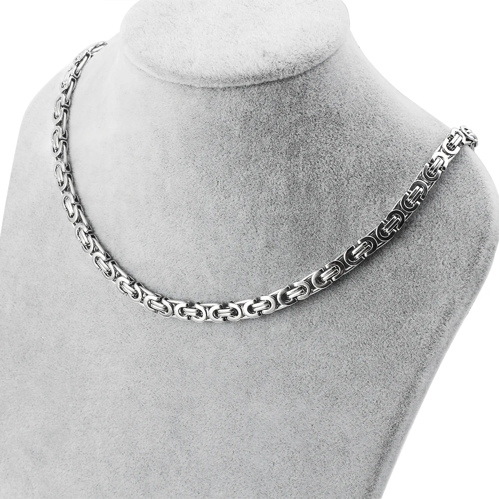 Мужская и женская цепочка из нержавеющей стали 6 5 мм|Цепочки| |