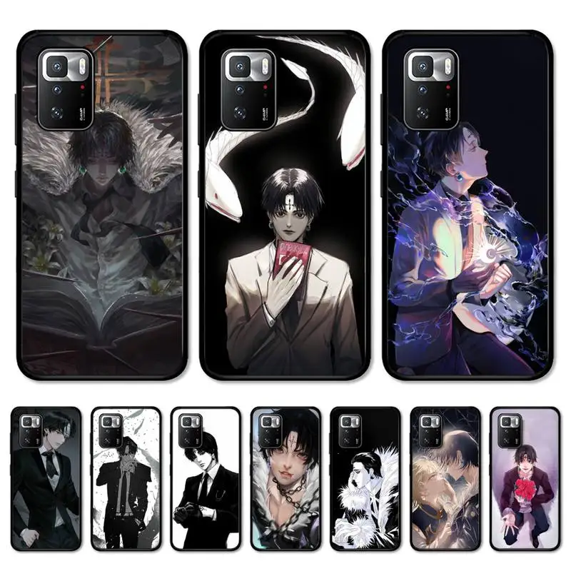 

Chrollo Lucilfer Chains Phone Case For Redmi Note 10 9 8 6 Pro 8T 5A 4X X 5 Plus 7 7A 9A K20 Cover