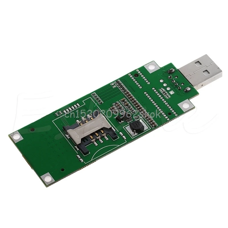 Mini PCI-e Wireless WWAN USB адаптер карта с слотом для SIM-карты тестирование модуля |