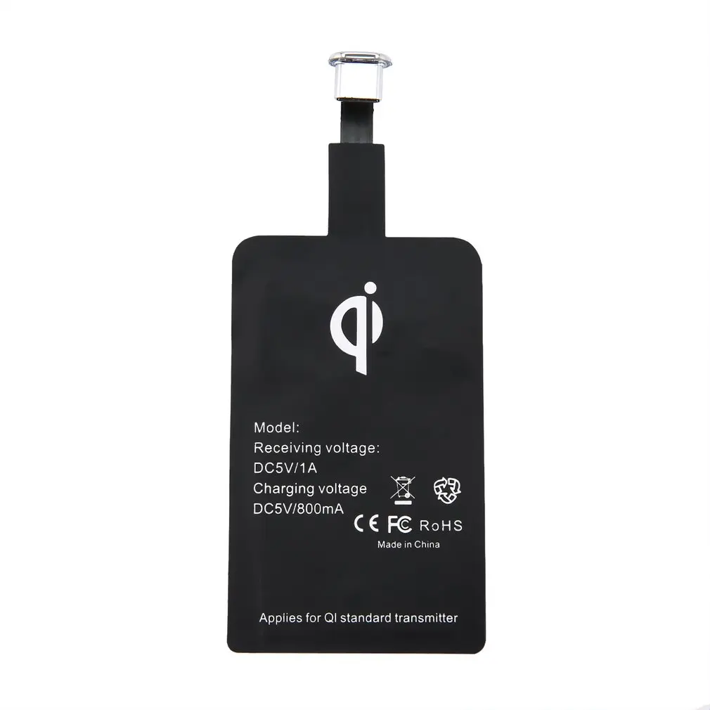 QI Wireless Charger Receiver for iPhone 6 6s 5 5C Samsung S6 Charger Receiver Universal Portable for ios micro usb