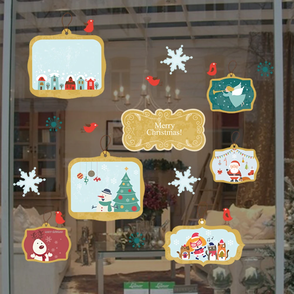 Мультяшный Рождественский тематический элемент для магазина домашний декор