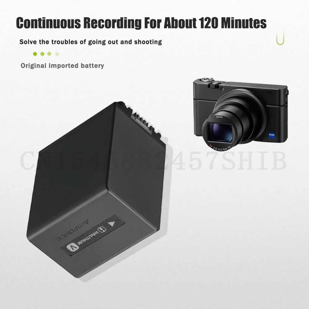 Аккумуляторная батарея для камеры Sony 6 8 V NP-FV100 NP FV100 NPFV100 3700mAh FV30 FV50 FV70 FP50 FP90 FP91 AX100E