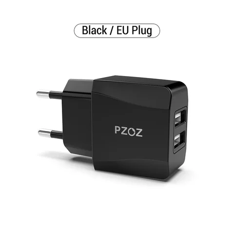 Сетевое зарядное устройство (адаптер) PZOZ, 2 порта USB * 2,1A