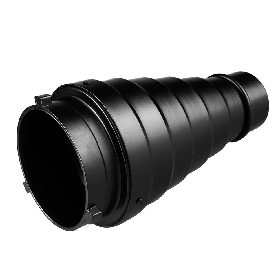Фото Godox SN-01 с цветным фильтром, коническая студийная вспышка Snoot, аксессуары, сотовая сетка для крепления Bowens, студийная стробоскопическая вспышка №5