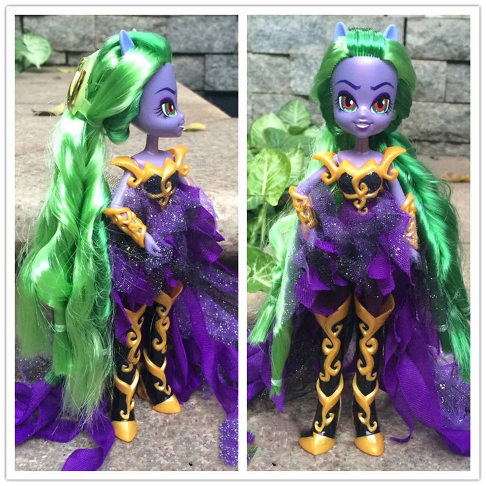 

Оригинальная фиолетовая кукла для девочек 23 см, куклы королевы, лучший подарок для девочек, аниме игрушка