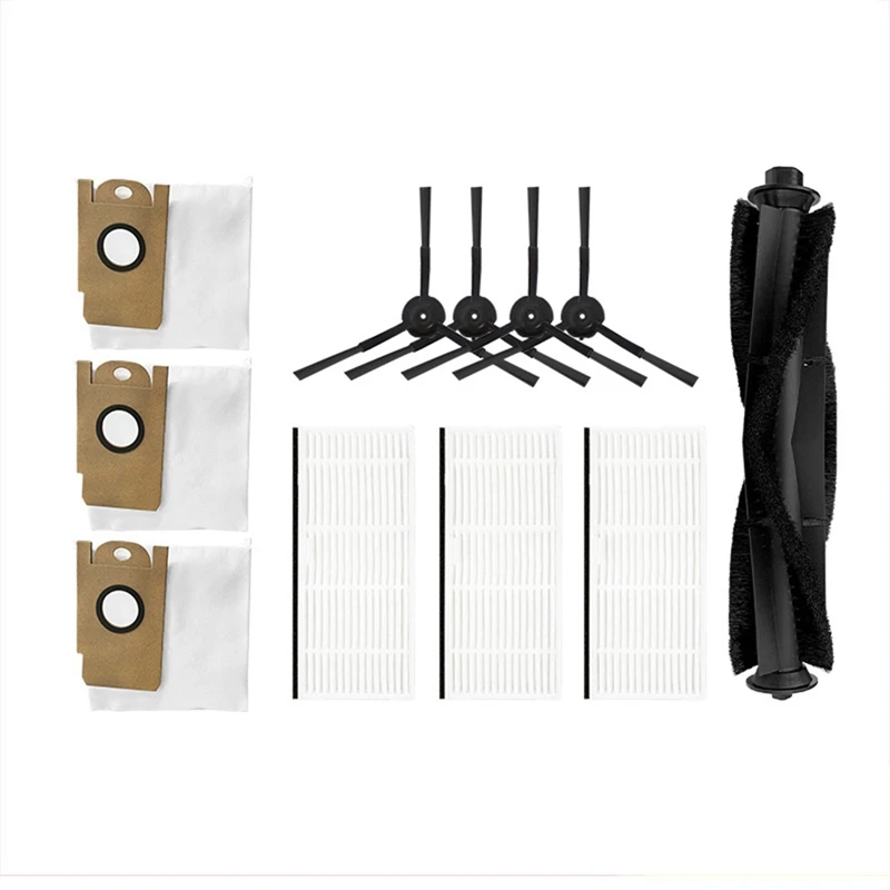 

Аксессуары для интеллектуального робота-пылесоса Lydsto R1, основная щетка, фильтр экрана, боковая щетка, пылесборник