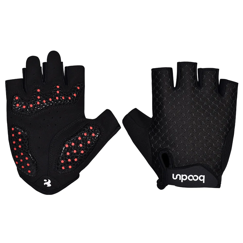 

HOT Cycling Anti-slip Anti-sweat Men Women Half Finger Gloves Breathable Anti-shock Sports Gloves Bike Bicycle Glove