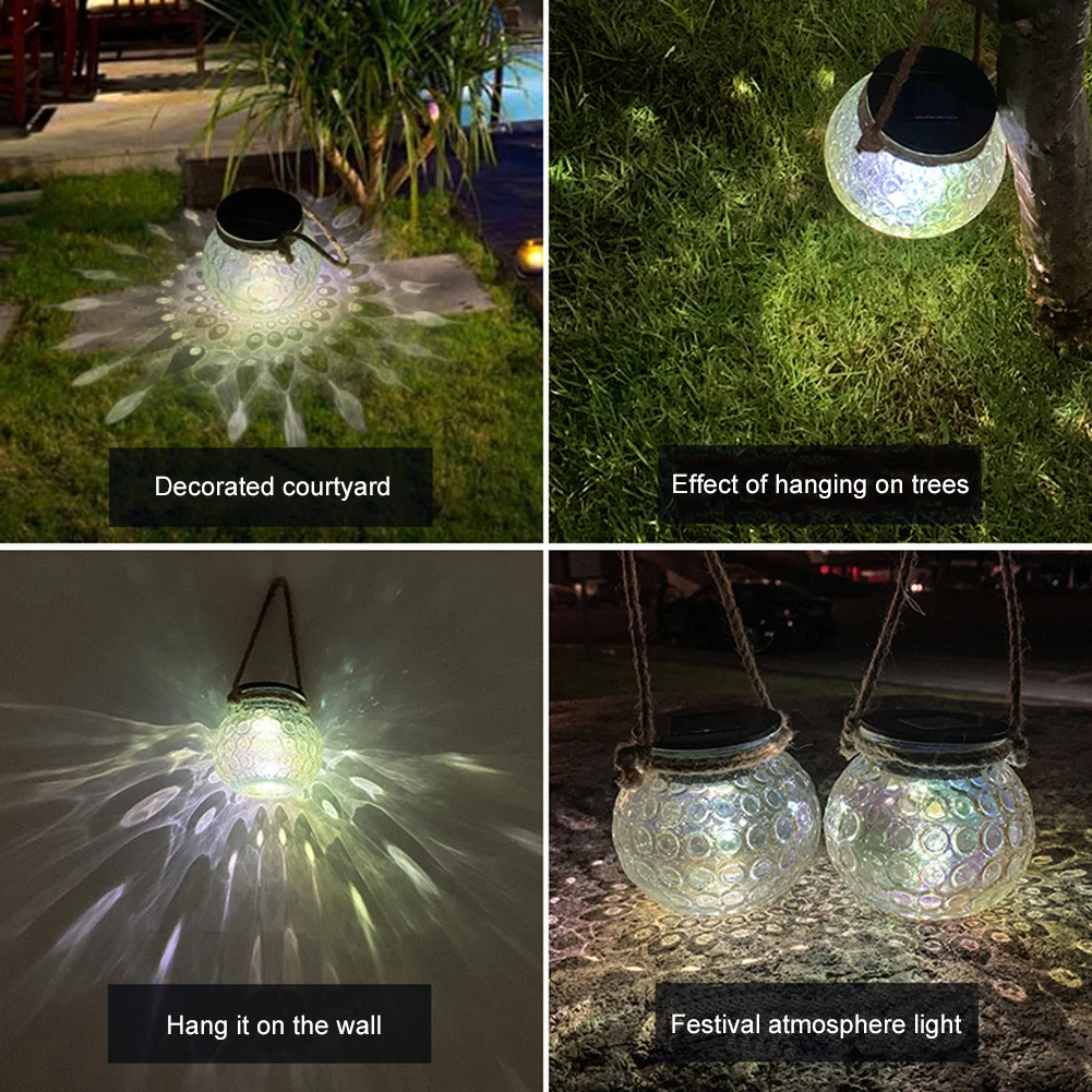 Светодиодный светильник на солнечной батарее Водонепроницаемый ночник со