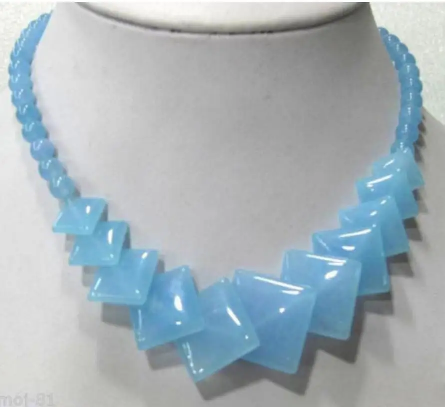 Ювелирные изделия Бесплатная доставка красивые натуральные небесно голубые